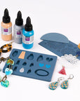 Polyform Liquid  Liquid Polymer Oven-Bake Clay, Clear, 2 Oz. Bottle, Great for Jewelry, Holiday, DIY, Mixed Media, Window Clings, Home Décor and More! Great for Beginners to Artists!