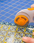 45Mm Rotary Cutter Blades - (15 Pack) Fits Fiskars, Olfa, Martelli Blades and More - Studio Fabric Cutter Wheel for Fabric & Paper