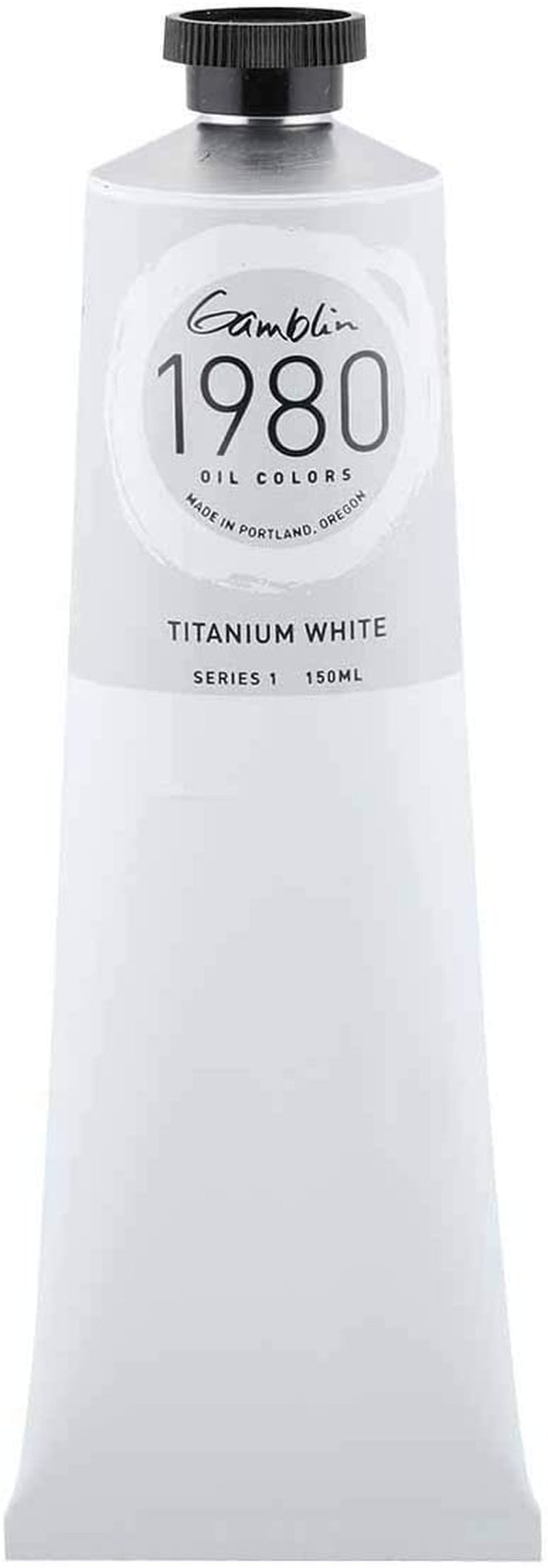 Titanium White 1980 Oil 150Ml, 5.27 Fl Oz (Pack of 1)