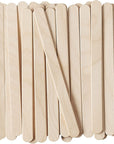 [1000 Count] 4.5 Inch Wooden Multi-Purpose Popsicle Sticks for Crafts, Ice, Ice Cream, Waxing, and Tongue Depressor Wood Sticks