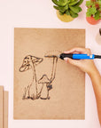 1/4 in MDF Wood Chipboard Sheets for Crafts, Engraving, Painting (11X14 In, 6 Pack)