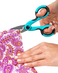00558 5-1/2-Inch Proseries Heavy Duty Scissors with Power Notch , Teal