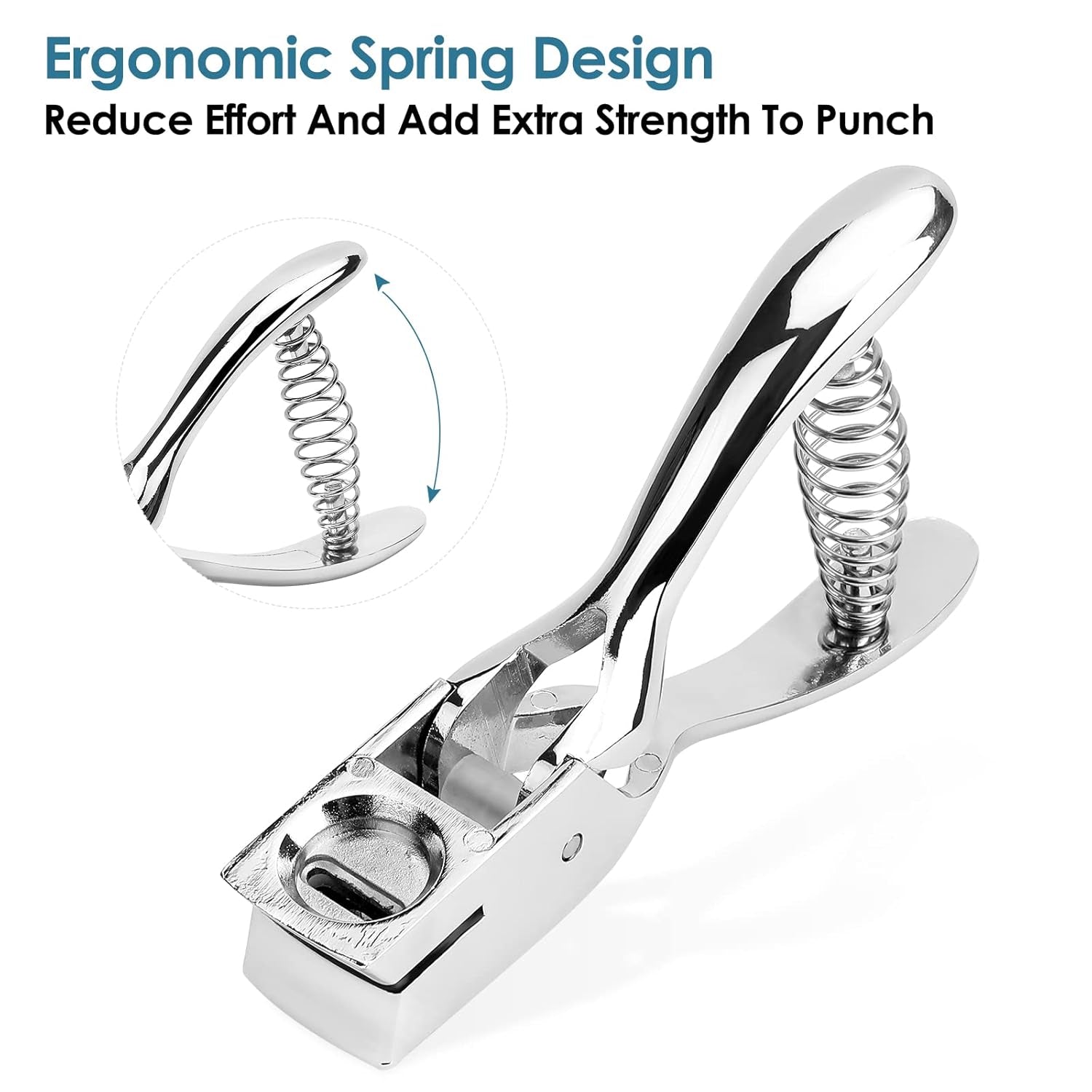 Hole Punch Slot Punch Badge Hole Punch for ID Cards,Hand Held,No Burrs Holes,One Slot Hole Puncher for ID Badges Hole Punch for Badge,Metal Hole Punch for ID Cards,Badge Holes,15Mm X 3Mm Hole