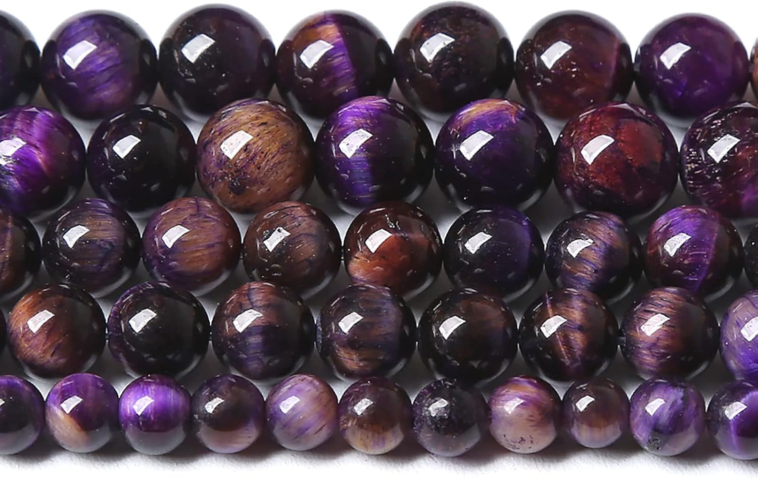 6MM 60PCS Natural Stone Black Labradorite Beads for Jewelry Making DIY Bracelet