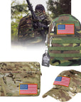 American Flag Embroidered Patches,Government Issue Military Surplus,Vest Size Tactical Military Morale Flag Patch,Hook and Loop USA Flag Patches Set for Caps,Bags,Backpacks,Tactical Vest,1-Pack