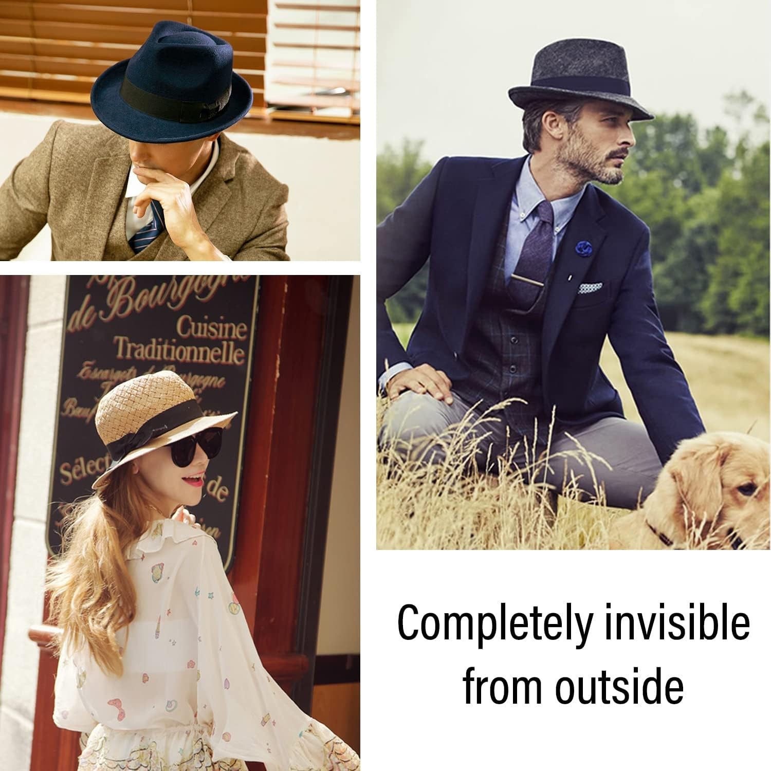 Hat Size Reducer, Soft Latex Hat Sizing Tape, Hat Inserts to Make Fit Smaller, Hat Tape Size Reducer, Foam Tape for Hats and Caps, Hat Reducing Tape, Hat Sizer Insert, 12 Pcs