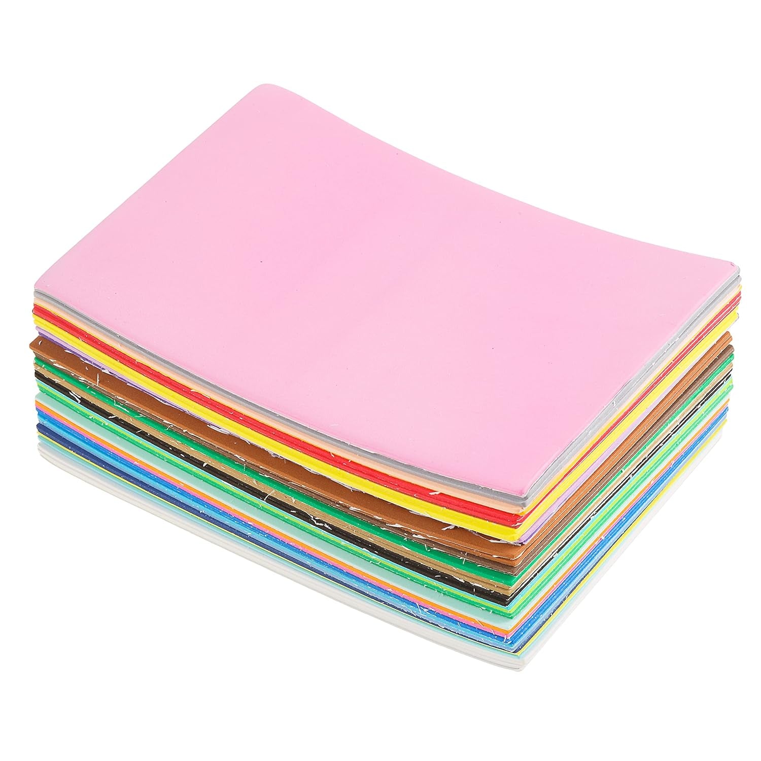 Foam Sheets Self Adhesive, 40 Pack - 6X9 Sticky Back Craft Foam Sheets in Assorted Colors - 2Mm Eva Foam for Kids Crafts and Art Projects