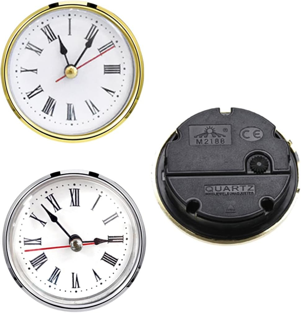 6Pcs Clock Parts for Clock Resin Mold,Clock Pieces for Clock Epoxy Casting Resin Mold