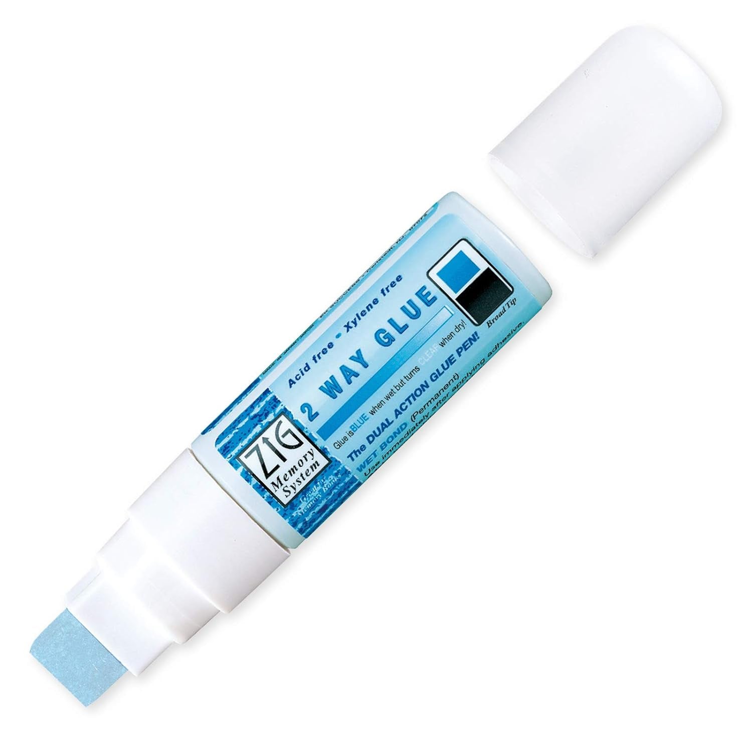 2 Way Glue Stick Pen, Board Tip,15Mm Tip, Ap-Certified, Made in Japan