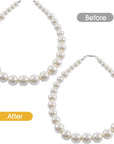 30PCS Double Lobster Clasp Magnetic Necklace Clasps and Closures, 14K Gold and Silver Adjustable Necklace Extenders, Jewelry Clasps Connectors for Necklace Bracelet Extender Jewelry Making DIY
