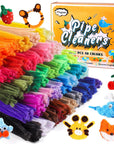 1000Pcs Pipe Cleaners for Arts and Crafts, 40 Color Chenille Stems for DIY Creative Projects, Craft Supplies for Adults and Kids (12Inch×6Mm)