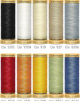 Creativ 10 Reels of 100% Cotton, 10X 100M, Multi-Coloured, 1000 Meter