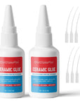 Ultimate Ceramic Glue, Proper for Ceramic & Porcelain，30G – Waterproof, High Temperature Resistant and Food Grade Material.