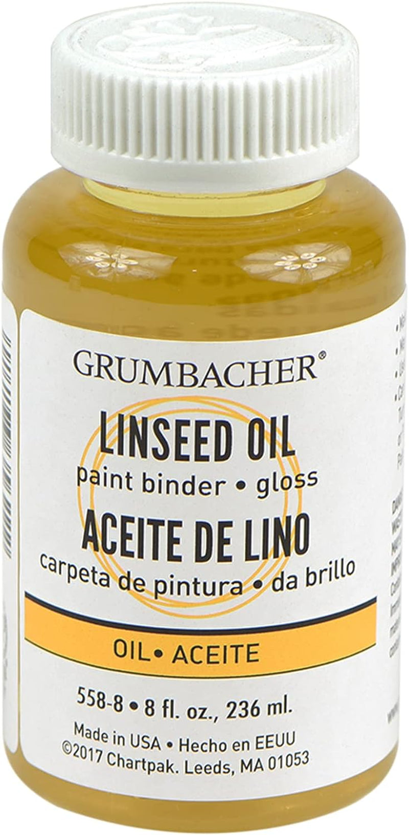 Linseed Oil Medium for Oil Paintings, 2-1/2 Oz. Jar, #5582, Original Version