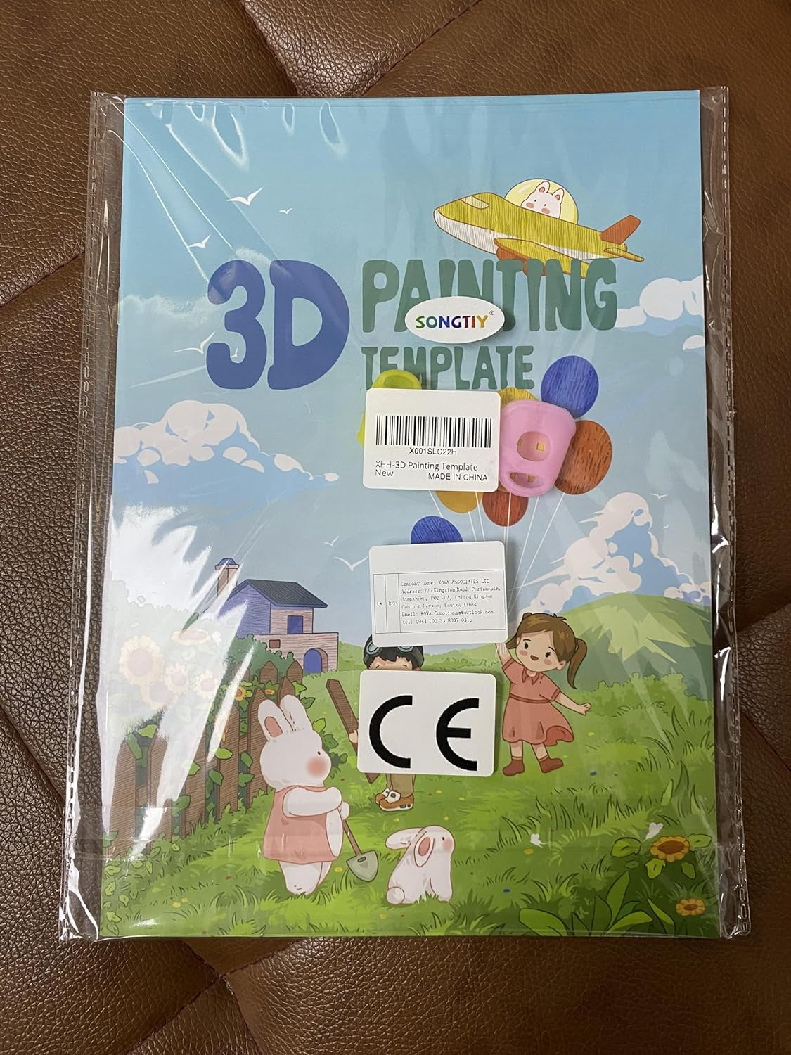 3D Printing Drawing Book, Reusable Colorful 40 Patterns Thick Paper Template with a Clear Plate, Painting Graffiti Template for 3D Pen Kids DIY Gift