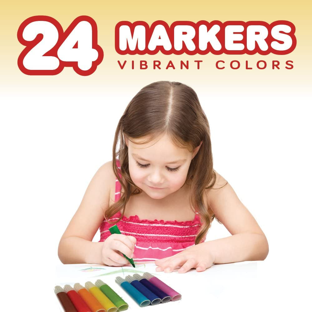 Deluxe Art Kit for Kids Art Set- Beginners Supplies 101 Piece Artist Drawing Painting Kit with Coloring Book, Art and Craft Gift Set for Boys, Girls, Ages 6 7 8 9 10 11 12