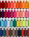 95Pcs Bobbins Sewing Thread Kits, 400 Yards per Sewing Thread Polyester Spools with Case 45 Colors Sewing Supplies, Prewound Bobbin for Brother Singer Janome Hand & Machine Sewing