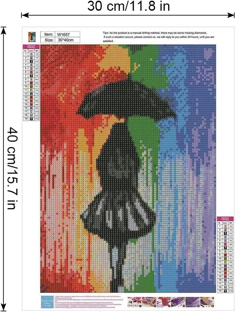 Diamond Painting Kits,  5D Drill Jewel Paint by Numbers for Adults and Kids with Diamond Art Painting Kits, Perfect for Home Decoration and Room Wall Decor (12X16Inch)