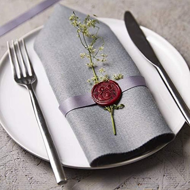 6PCS Blood Red Sealing Wax Sticks with Wick, Suitable for Envelope, Invitation, Gift Wrapping, Wine Bottle, Tea or Cosmetics Box
