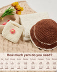 Blanket Yarn 3 Pack of 100G/3.5Oz - White Chenille Yarn 6 Super Bulky - Knitting, Crocheting & Crafts Chunky Yarn