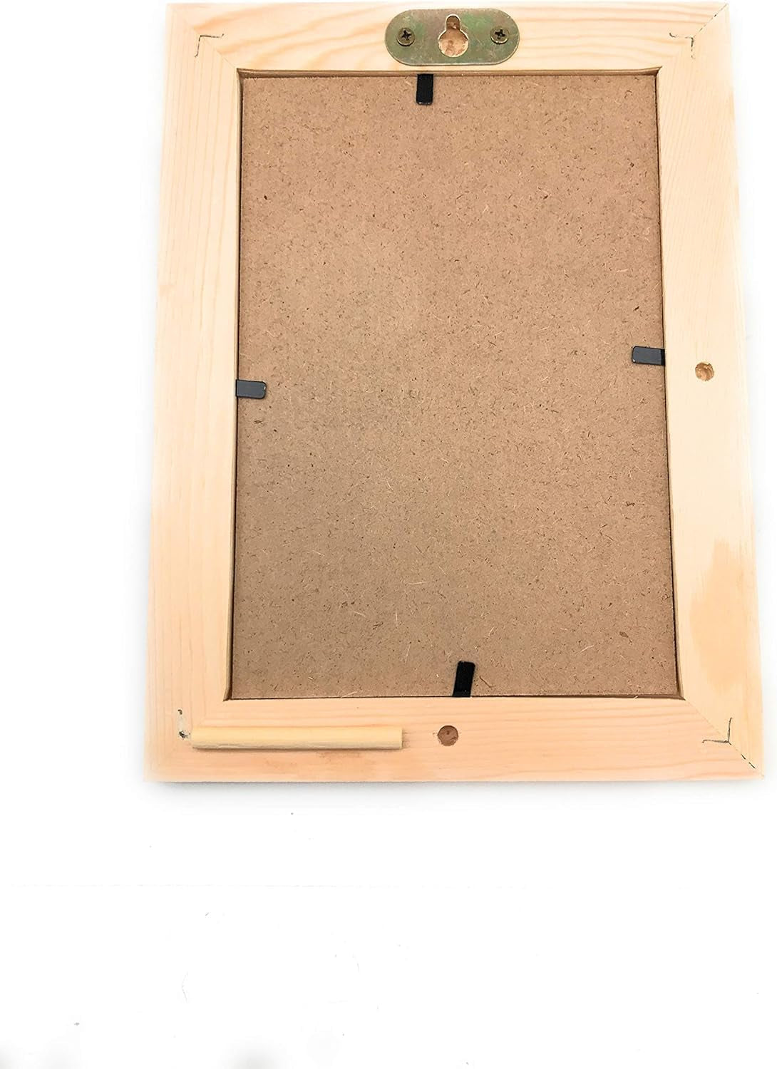 Unfinished Solid Wood Picture Frames for Arts Crafts, DIY Painting Project Stand or Hang on the Wall 6X8 Frame Size Holds 6X4 Pictures for Kids Craft Birthday, School Projects (12)