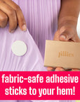 | Dress Weights for Hem Reusable | Stick on Adhesive Skirt Weights for Wind