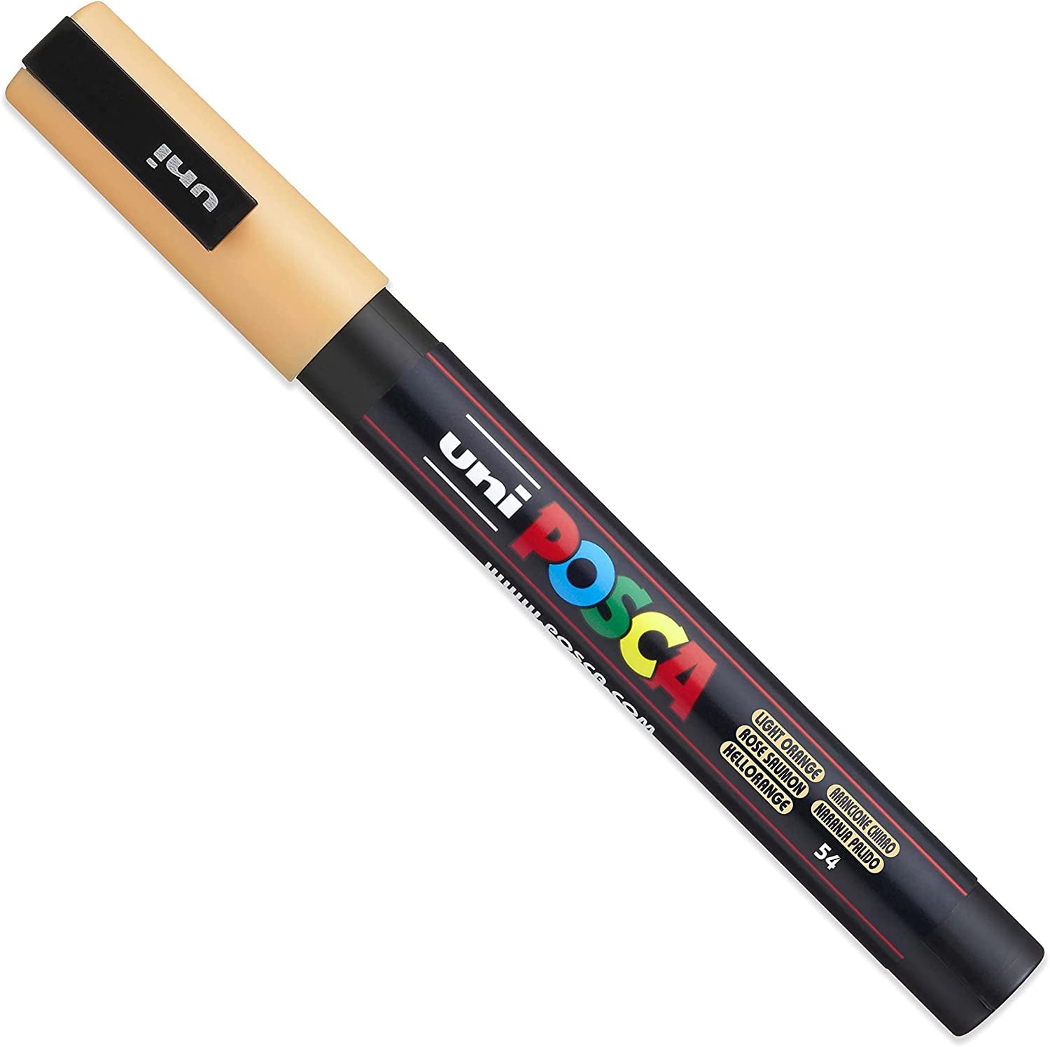Uni POSCA - PC-3M Art Paint Markers - Set of 4 - in Plastic Wallet - Warm Neutrals Tones