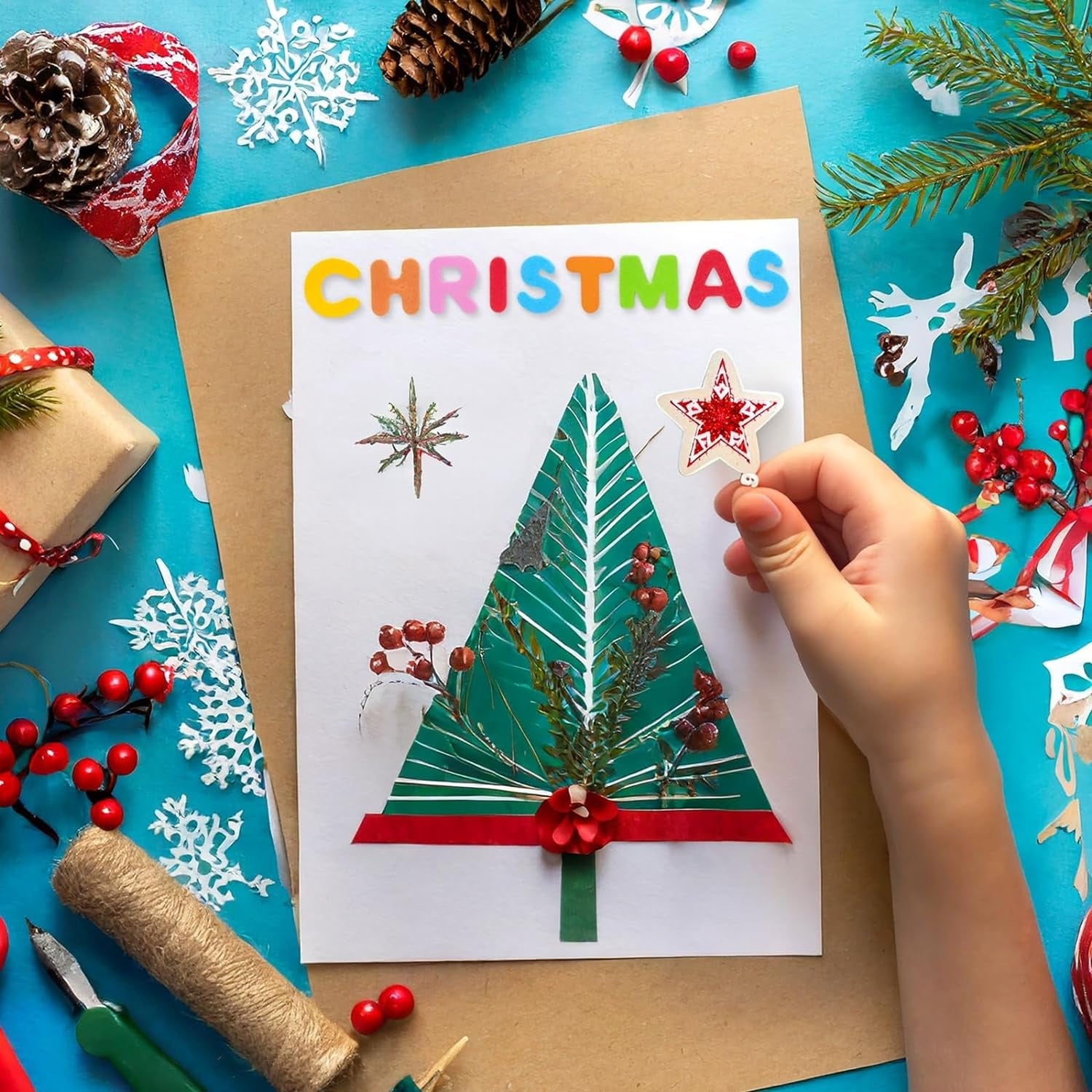 1300 Pieces Small Foam Letter Stickers for Crafts, 50 Sets of Adhesive A-Z Alphabets for Kids (6 Colors)