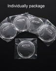 25 Sets 1.5 Inch Design a Button Clear Acrylic Button Badges Kit with Pins for DIY Crafts and Craft Activities (1.5 Inch)