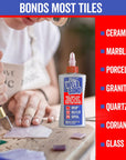 Glue - Bonds Most Anything! 3L /101 Oz Non-Toxic Adhesive Glue for Wood Tile Glass Craft Foam Fabric Stone Cement & Concrete & Any Other Porous Surfaces. No Fume Non-Flammable PVA Glue Gallon
