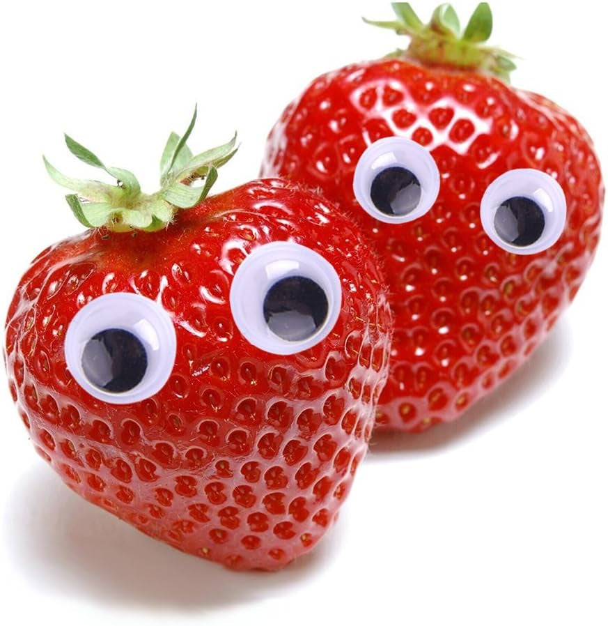 700 Pieces Mixed Wiggle Googly Eyes Self Adhesive Googly Eyes DIY Scrapbooking Crafts (Assorted Sizes)