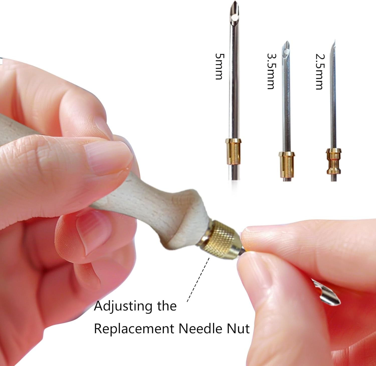 Adjustable Punch Needle Embroidery Kit for Adults - Complete Beginner Set with Tools - Ideal for Punch Needle and Needle Punch Projects