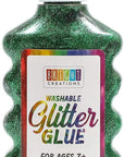 Glue with Glitter for Arts and Crafts, 8 Colors (6.76 Oz, 8 Pack)
