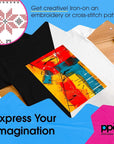Inkjet Heat Transfer Paper for T-Shirts 20 Sheet Pack Mixed Light & Dark Letter 8.5X11" - (-5-MIX-20)