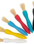 Triangle Grip Paint Brushes - Set of 6 - 1 Size - 18M+ - Easy to Grip Paint Brushes for 2, 3 and 4 Year Olds - Encourage Writing Grip