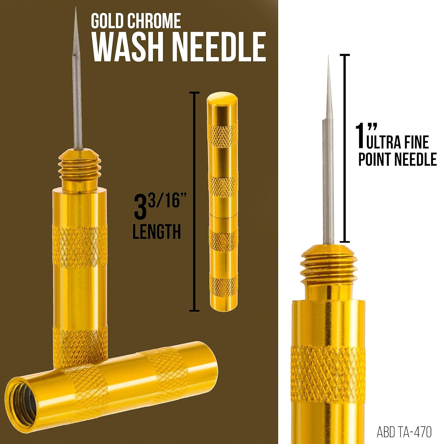 13 Piece Airbrush Cleaning Kit - Glass Cleaning Pot Jar with Holder, 5 Pc Cleaning Needles, 5 Pc Cleaning Brushes, 1 Wash Needle, & How to Link Card