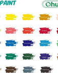 Oil Paint Set, 24 Oil-Based Colors, 12Ml/0.42Oz X 24 Tubes Non-Toxic Oil Painting Set Supplies for Canvas Painting Artist Kids Beginners Adults Classroom DIY Art Supplies Gift