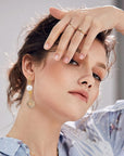 24Pcs Transparent U Type Earring Findings Alloy Invisible Clip on Earring Converter Non-Pierced Earrings Painless Allergy-Free Resin Earring Components for Non Pierced Ears
