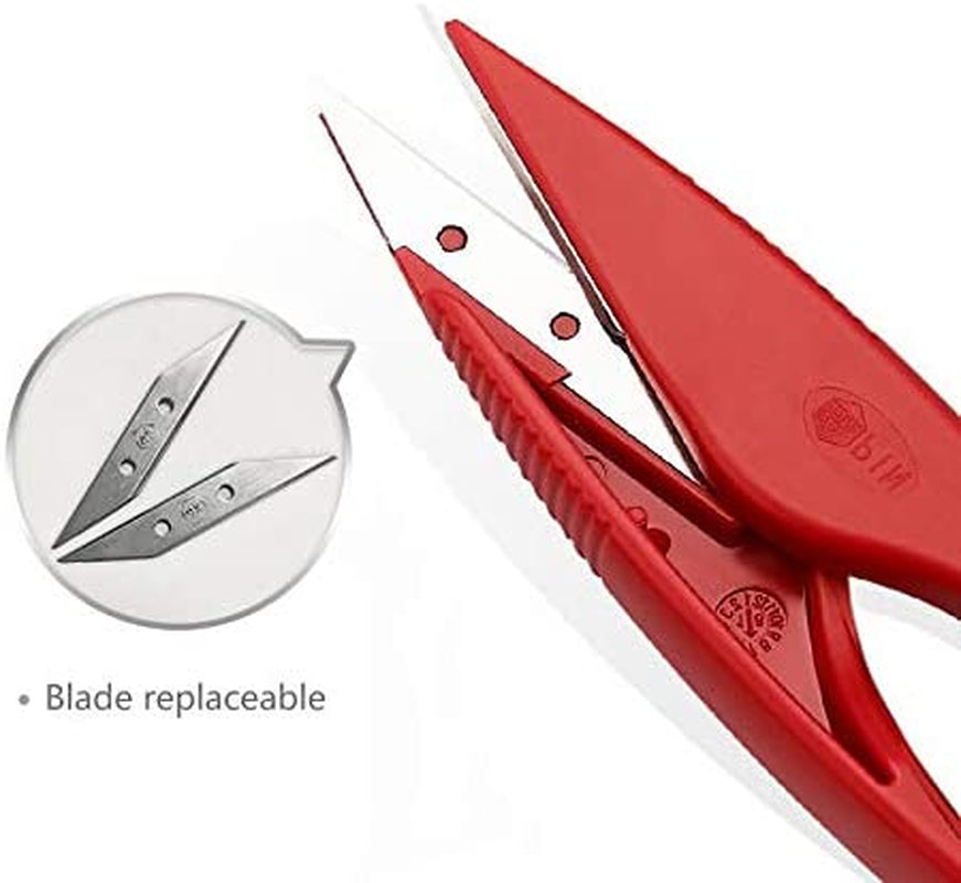 Sewing Seam Ripper Tool,Stitch Remover and Thread Cutter with 2Big+2Small Seam Rippers,1 Pack Thread Snips,1Pack 5”Scissor
