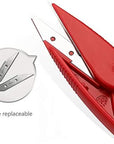 Sewing Seam Ripper Tool,Stitch Remover and Thread Cutter with 2Big+2Small Seam Rippers,1 Pack Thread Snips,1Pack 5”Scissor