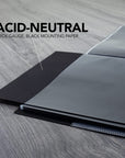 Original Art Profolio 8.5X11 Black Art Portfolio Binder with Plastic Sleeves with 180 Pages - Portfolio Folder for Artwork with Clear Sheet Protectors - Presentation Book for Art Display