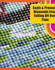 Top Coat, Premium All-In-One Glue, Sealer, and Finish Perfect for Preserving Diamond Puzzle Arts and Crafts Projects, CS27590, Clear