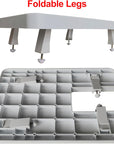 Sewing Machines Extension Table Compatible with Singer Brand 44S, 4411, 4423, 4432, 4452, 5511, 5523, 5532, 6335 Heavy Duty Sewing Machines (Grey)