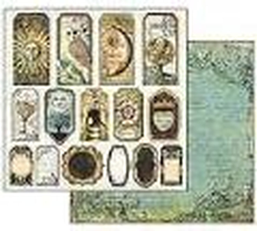 Intl Paper Pad 10 Sheets Double-Sided Alchemy, 30.5 X 30.5 (12&quot; X 12&quot;), Multicoloured