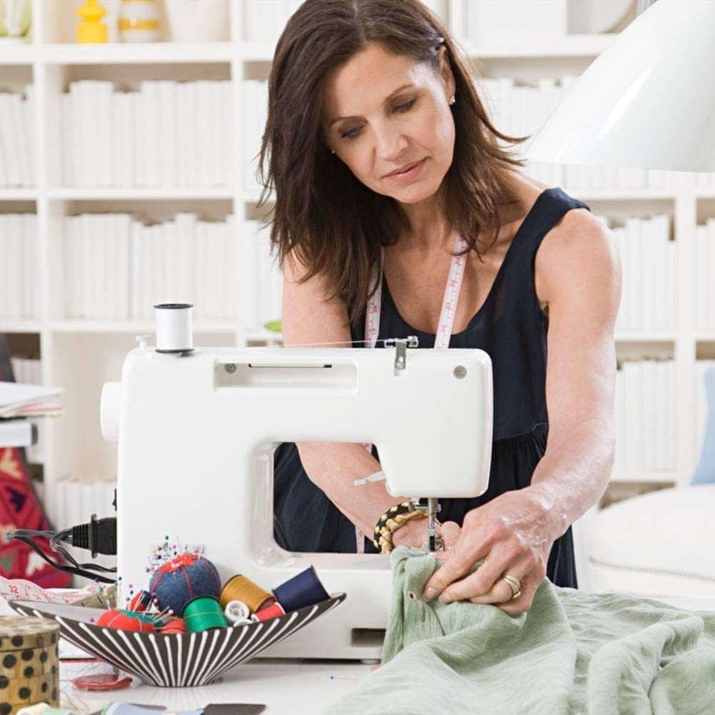 Open Toe Walking Foot W/Guide for Quilting and Sewing Stitch through Multiple Layers for Brother Singer Janome Sewing Machines