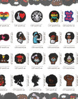 20 Pieces Black Girl Patches Iron on Patches for Clothing Afro Girl Embroidered Patches Sew on Patch Applique for Clothes Backpacks Jeans Jackets DIY Craft (Cute Style)
