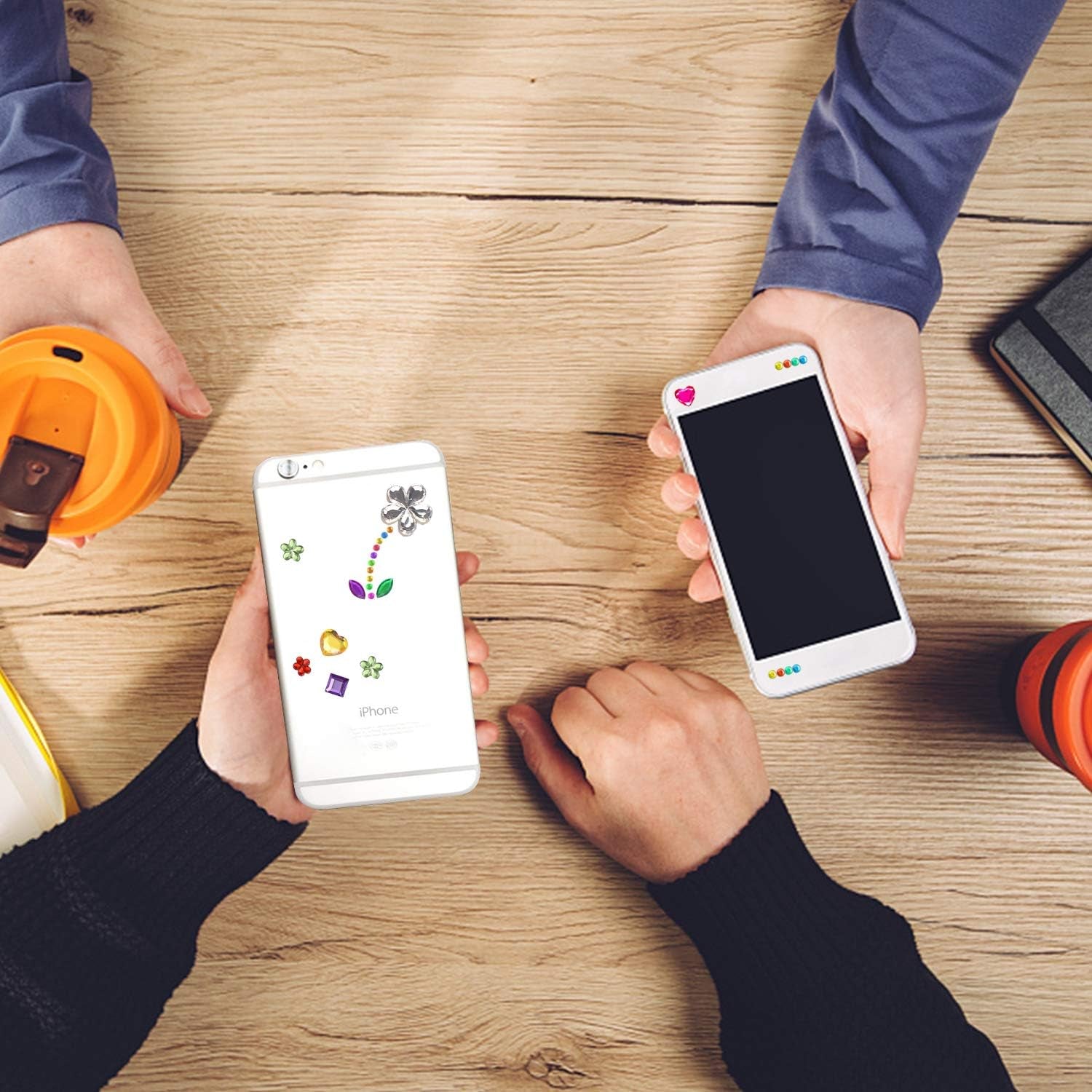 1782Pcs Gems Stickers, Self Adhesive Gems for Crafts Bling Rhinestones for Crafts, Assorted Shapes Jewels Stickers for Kids, Stick on Gems, Muticolor