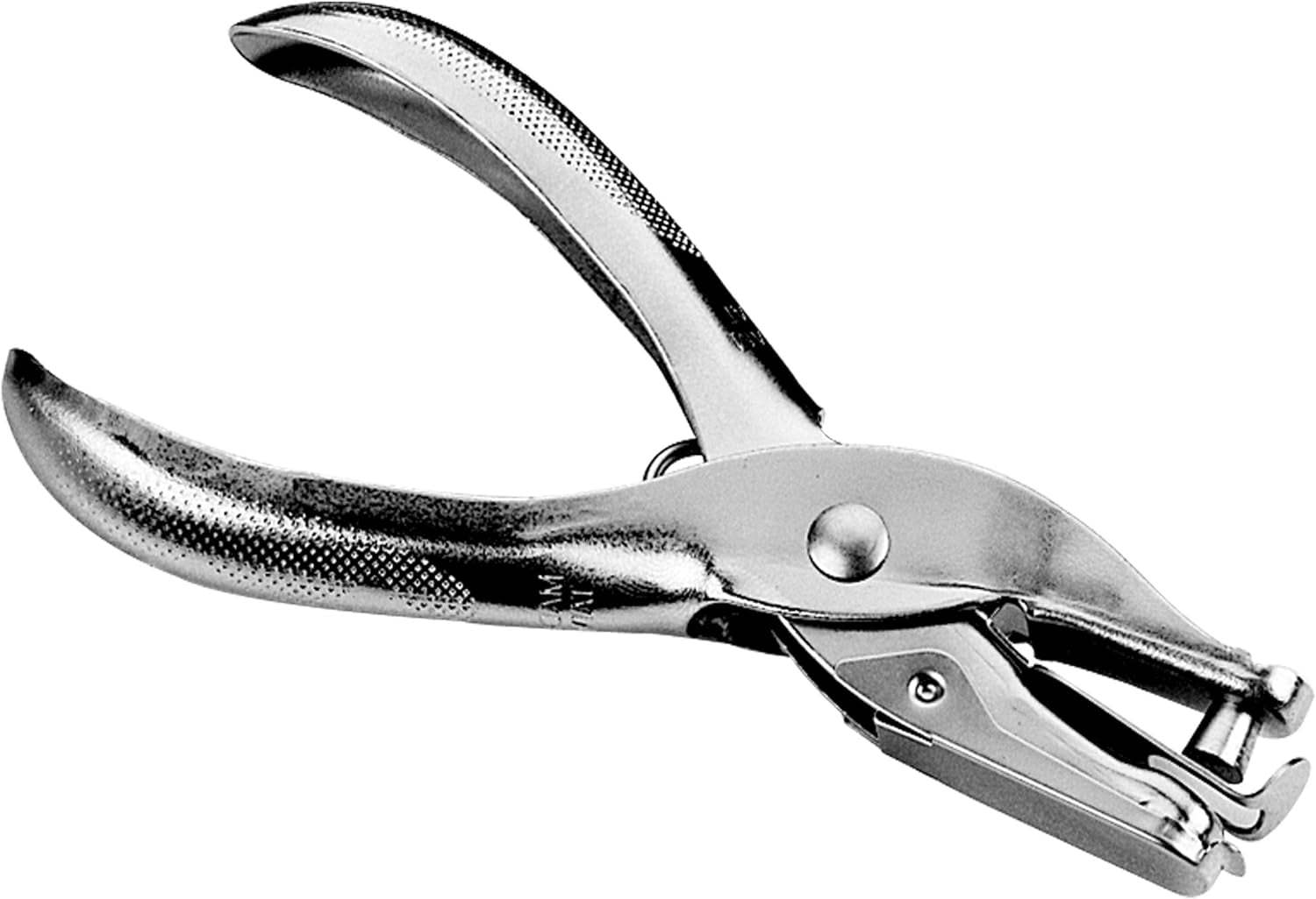1 Hole Punch, 5 Sheet Capacity, Comes in 12 Pack, Silver (90075)