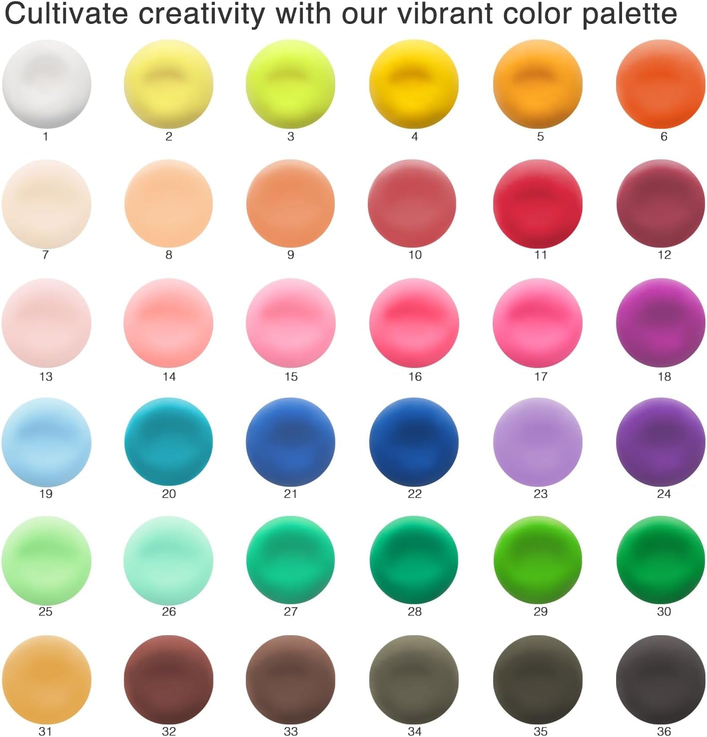 Flyflag Air Dry Clay Kit - 36 Colors, Soft &amp; Ultra Light, Modeling Clay for Kids with Accessories, Tools and Tutorials