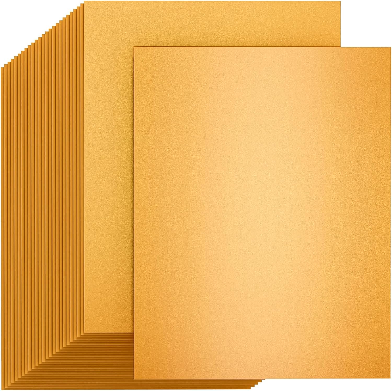 25 Sheets White Shimmer Cardstock 8.5 X 11 Cardstock Paper, Thick Cardstock 92Lb/250Gsm Card Stock Printer Paper, Cover Stock Metallic Paper for Christmas Card Making, Invitations, DIY Crafts